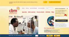 Desktop Screenshot of cbm.de